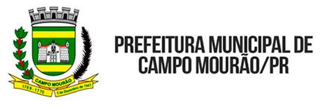 Logo da Prefeitura de Campo Mourão, cidade parceira do MOTOPROJ