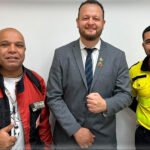 Carlos Beto em reuniões com autoridades políticas para criação de leis voltadas aos motociclistas