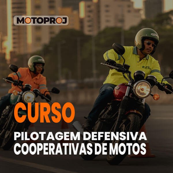 Curso de pilotagem defensiva para cooperativas de motociclistas – formação coletiva MOTOPROJ