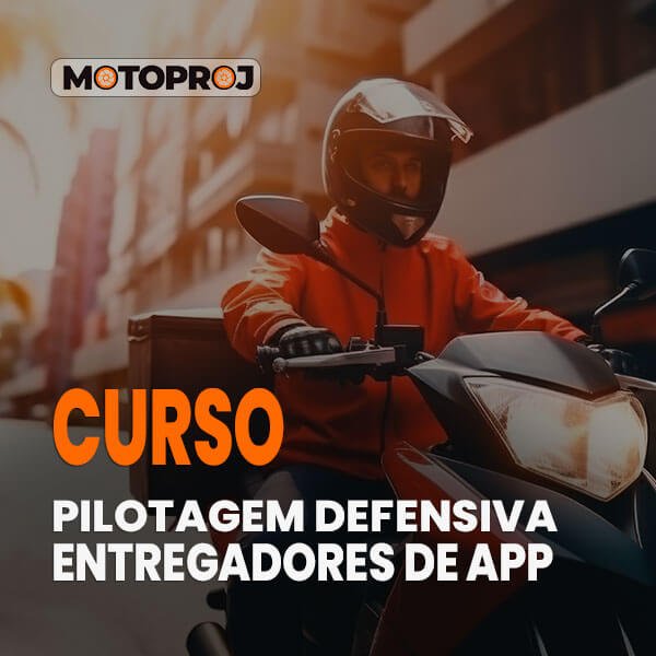 Curso de pilotagem defensiva para entregadores de aplicativo com foco em segurança no trânsito – MOTOPROJ